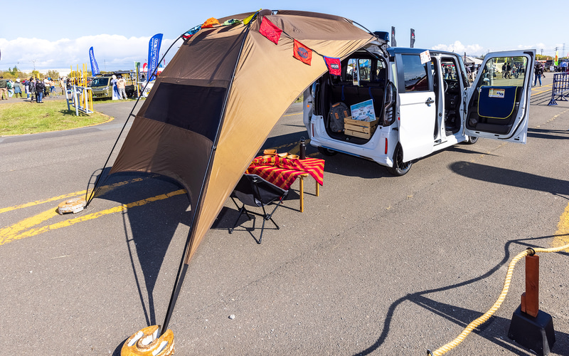 N-BOX Customはわんことのお出かけがテーマ