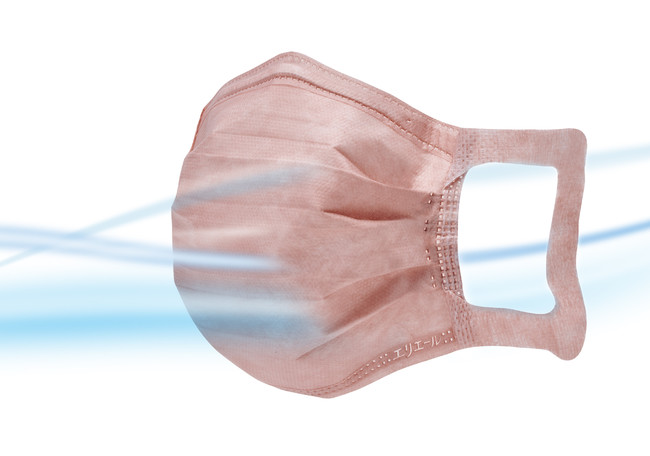 「ムレ爽快フィルター」採用で息がこもりにくく、ムレにくい