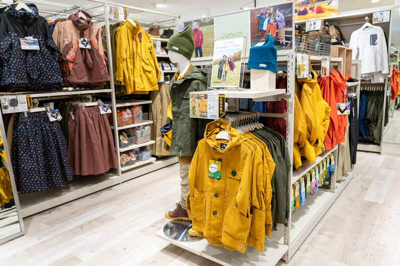 小さいスペースだがジュニアコーナーも