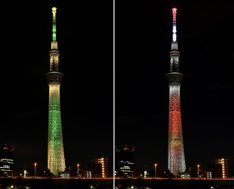 東京スカイツリーに2年ぶりのスケートリンク 高さ8mのクリスマスツリーも 東京スカイツリータウン マジカルクリスマス21 トラベル Watch