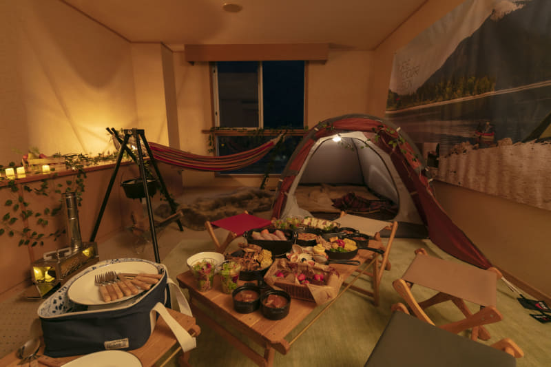 岐阜グランドホテル スイートルームに泊まるグランピング宿泊プラン（～11月30日）※宿泊