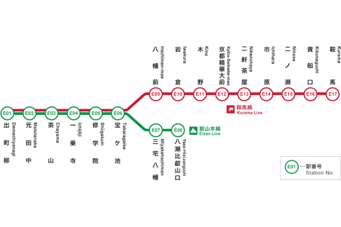 叡山電車、2年ぶり「もみじのトンネル」徐行運転。11月6～28日は「秋