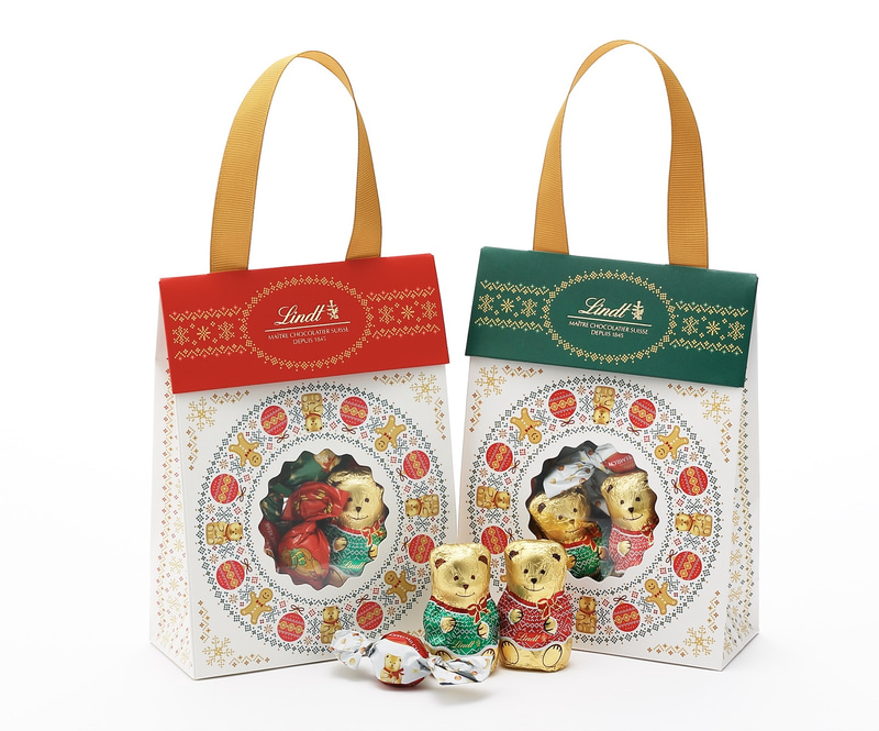 リンツ ショコラ ブティック「ミニ リンツテディ バッグ」