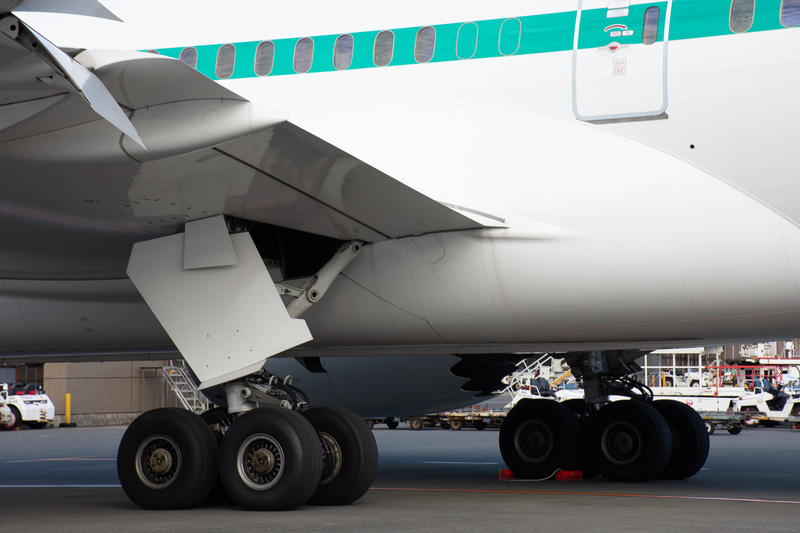 74番スポットに駐機する3号機