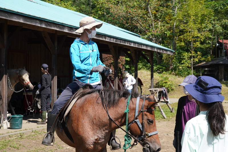 うまく乗れたぞ