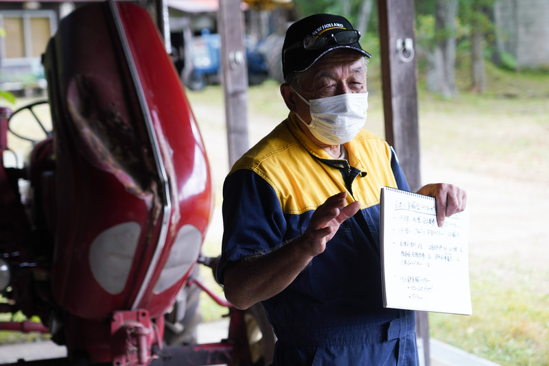 トラクターの先生、池田猛さん