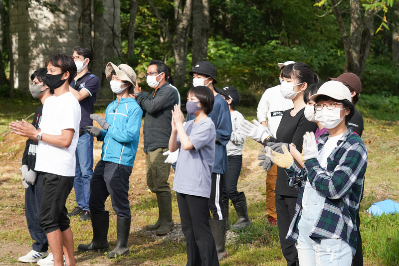 みんな思わず拍手