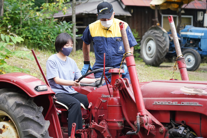 運転してみたいというリクエストに気軽に応じてくれた