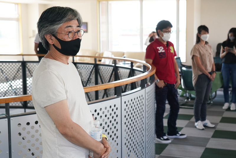 「今日はモータースポーツを体感してみてほしい」