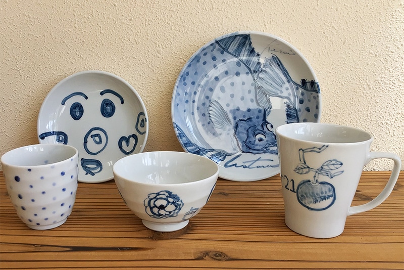 できあがった作品。遠隔地への配送も可能