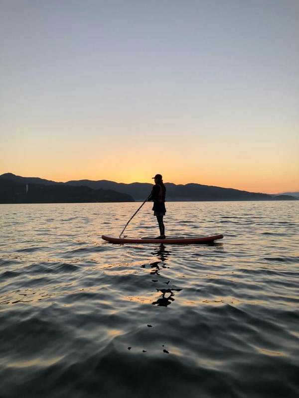 夕方のSUPもオススメ