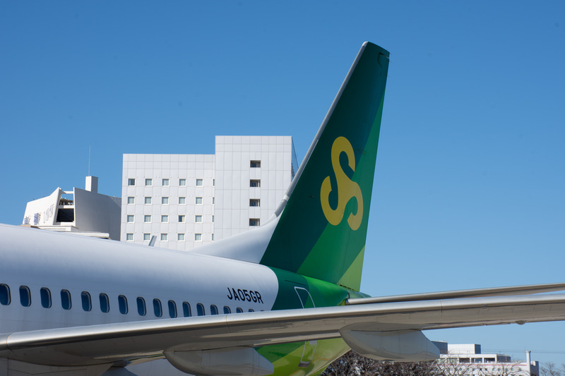 社名変更後初フライトは新ロゴ塗装の5号機（JA05GR）