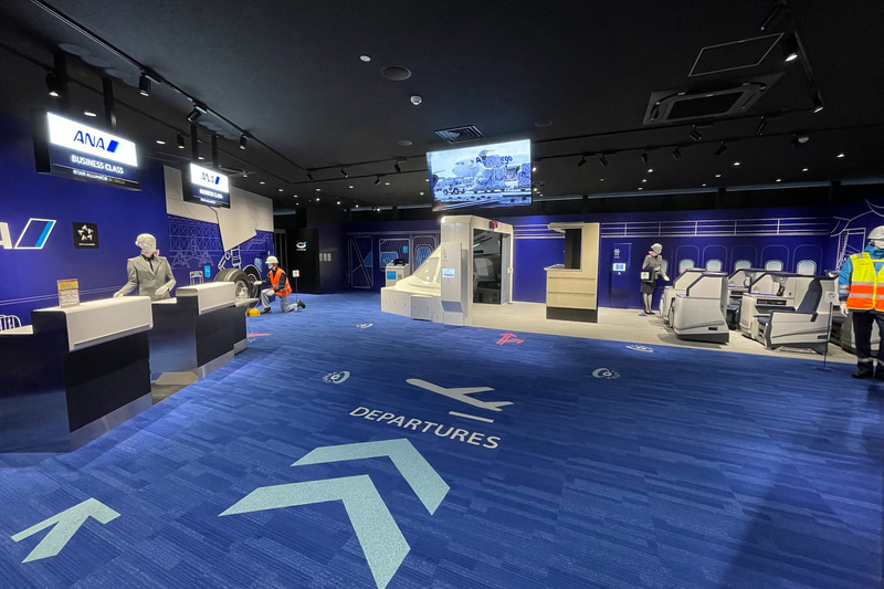 フォトスポット「Experience ANA」