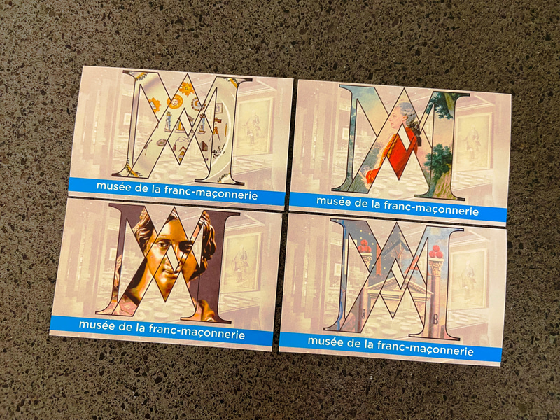 フリーメイソン博物館の入場券