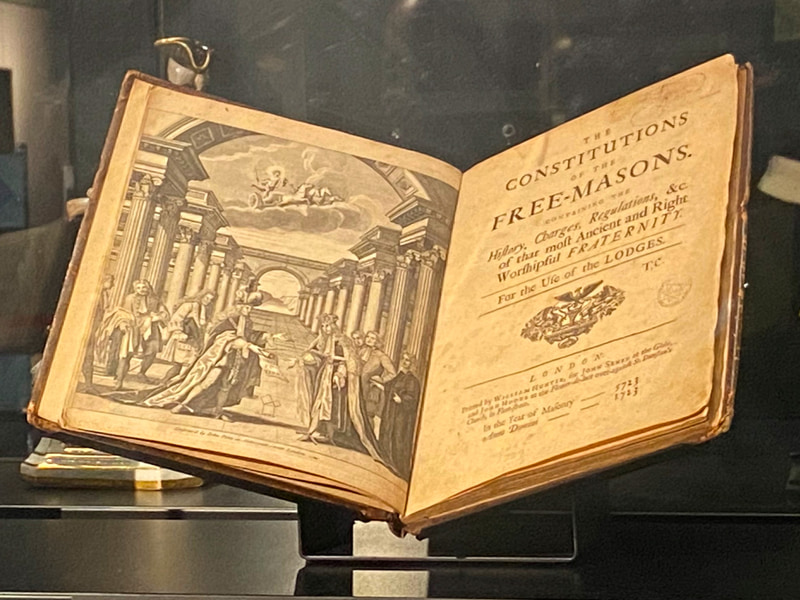 1723年に制定されたフリーメイソン憲章