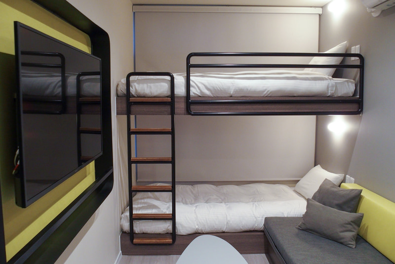 バンクベッドのマットレスはシモンズ製