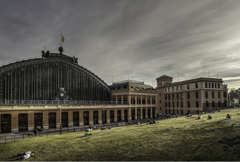 Estación Madrid Puerta de Atocha（アトーチャ駅）&copy;Vicente Tofiño