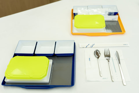 複数あります/購入歓迎】ANA 機内食ごっこセット(グレー) カトラリー