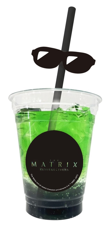 MILK MILK MILK「Crush Jelly SODA/メロン」（イートイン605円、テイクアウト594円、12月26日～1月7日限定）