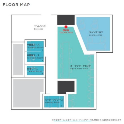 フロアマップ（大阪店）