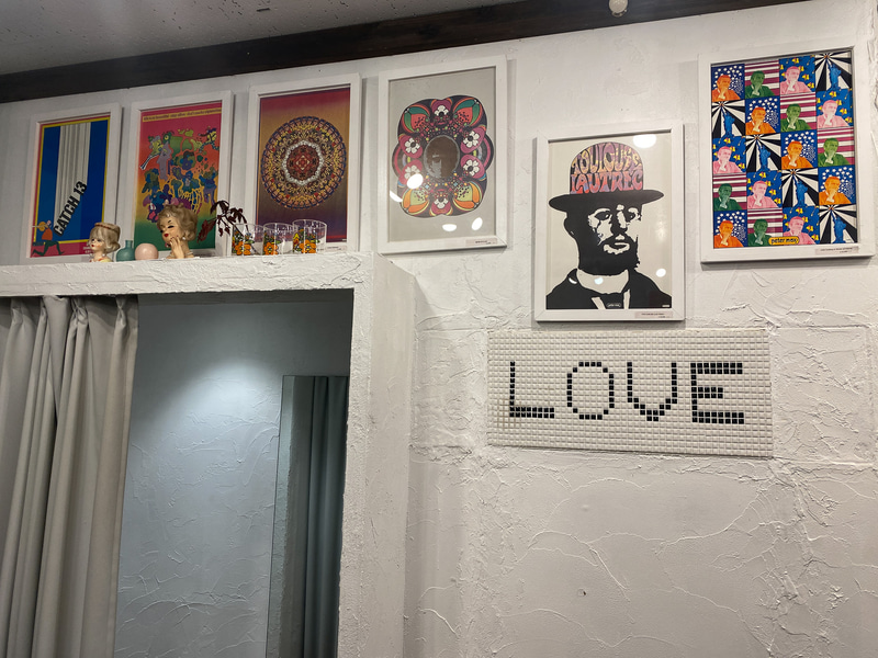 内装もかわいくて、お洋服の世界観とマッチしてます