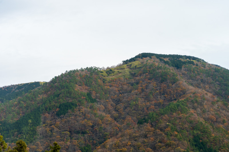 毎年お盆に開催される箱根強羅「大文字焼」の明星ヶ岳がよく見えました