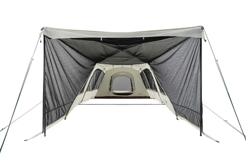 ロゴス　テント　グランベーシック 3ルームトンネルドーム WXL-BJ グランベーシック 3ルームトンネルドーム WXL-BB|ギア|テント|3