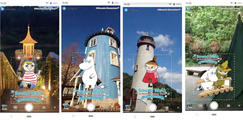 オリジナルARフレームも用意