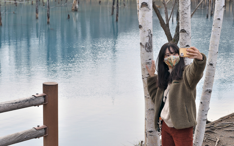 もちろん、セルフィーしますよね