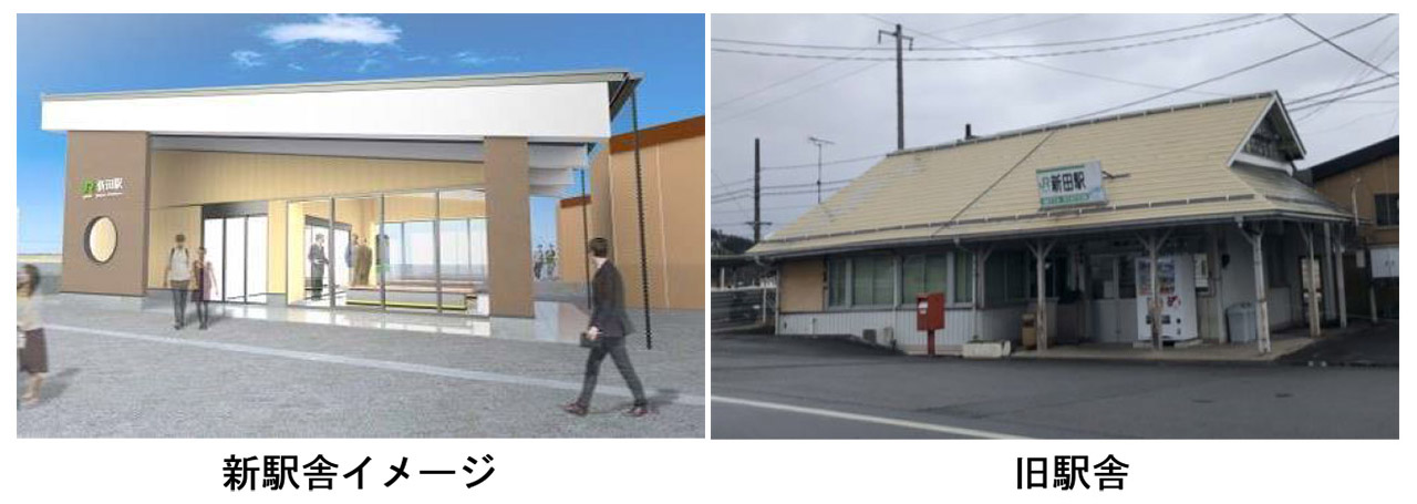 東北本線 新田駅