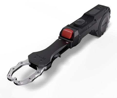 IoTフィッシュグリップ「HALASZ」、釣った魚の長さと重量を計測