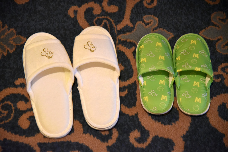 ファミリー利用向けに踏み台や子供用スリッパなども各種用意