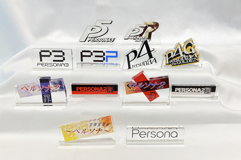 ロゴアクリルオブジェ 全12種（850円/1個） ※ランダム封入