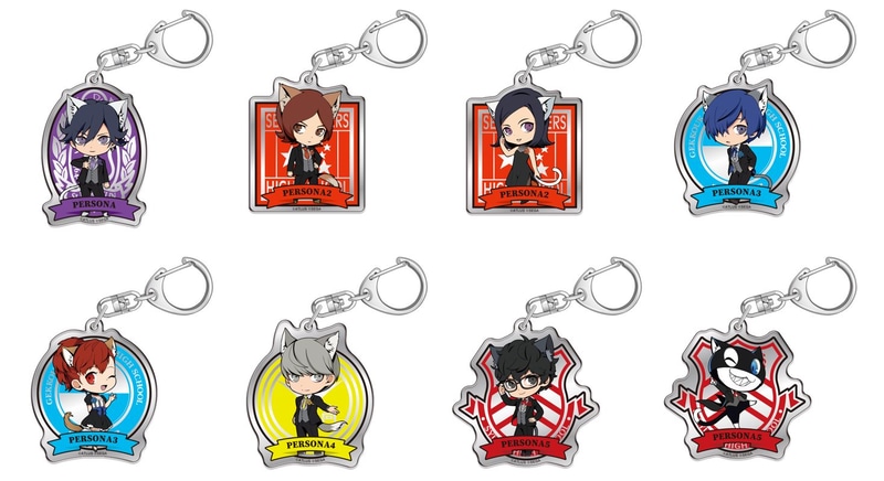 エンブレム型アクリルキーホルダー ※ランダム配付