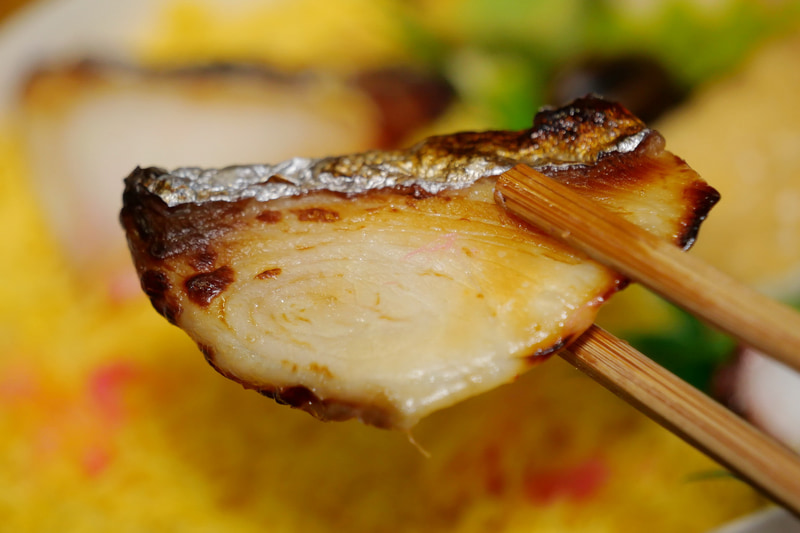 脂の乗った秋鰆と味噌それぞれの風味が絶妙にマッチしたやさしい味わいは、コンクール優秀賞受賞も納得の美味しさだ