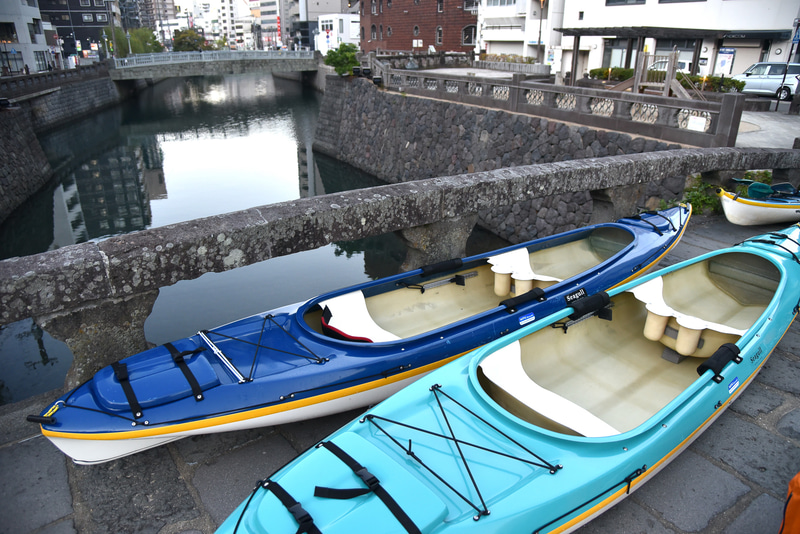 「朝たび長崎」プランを使って「中島川シーカヤック体験」に挑戦した