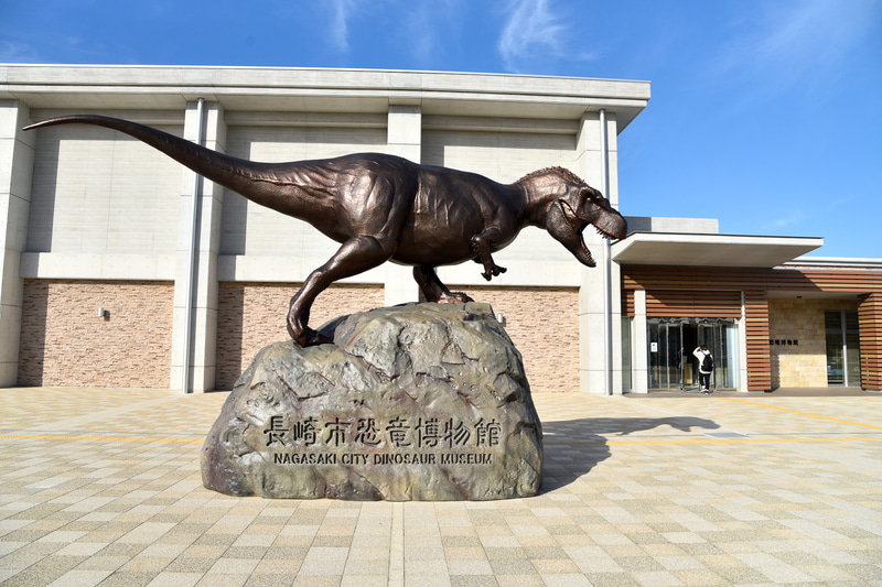 10月29日にオープンしたばかりの「長崎市恐竜博物館」