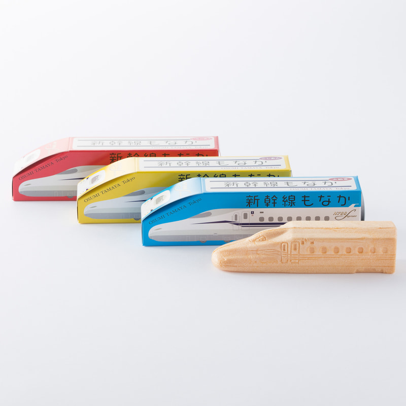 「新幹線もなか」（1個324円～）