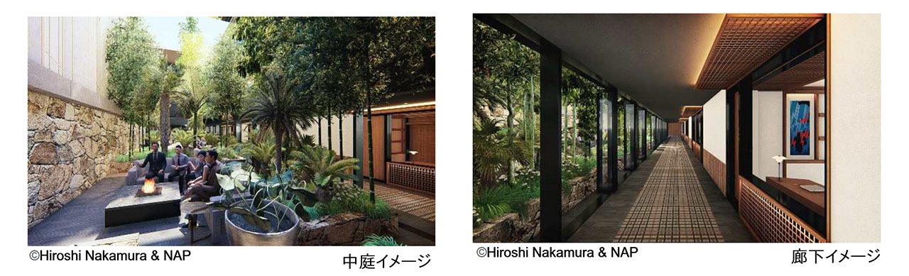 客室付帯施設のイメージ