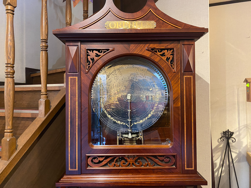 高級オルゴールの取り扱いも