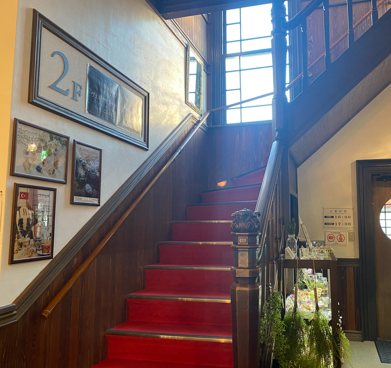 この階段がかわい過ぎてノックアウト