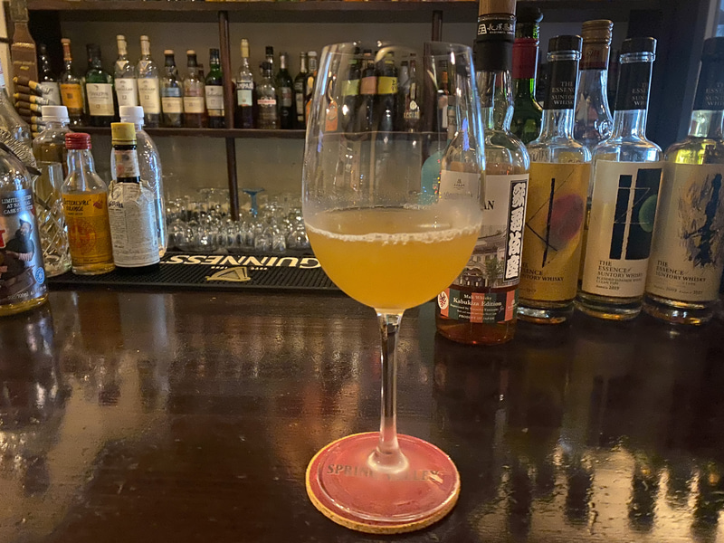 樽出しのミード（ハチミツ酒）