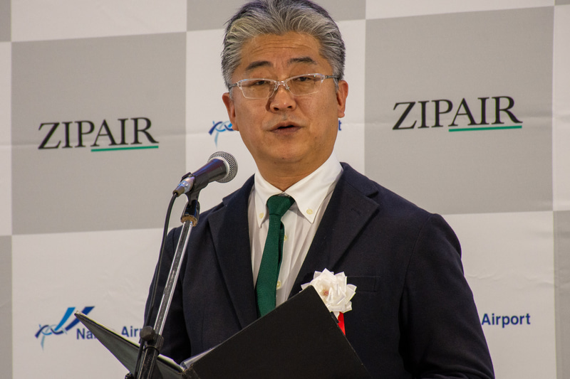 株式会社ZIPAIR Tokyo 代表取締役社長 西田真吾氏