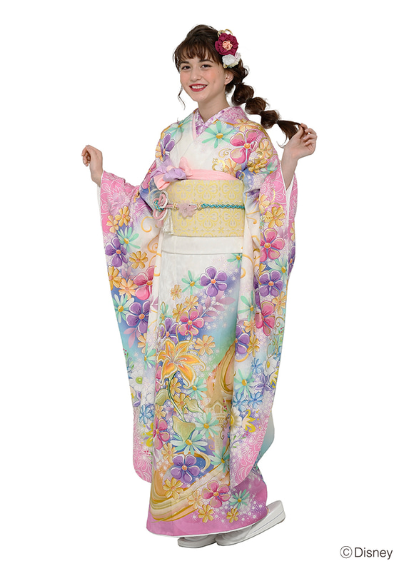 ラプンツェル/横振り刺繍