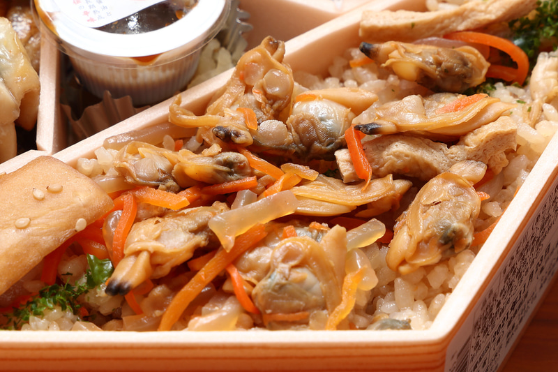 あさり飯はあさりたっぷり