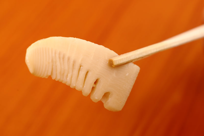 筍はとてもやわらかく煮てあります