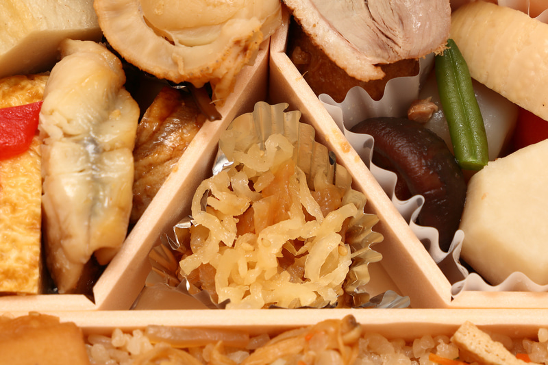 クラゲと大根の酢の物