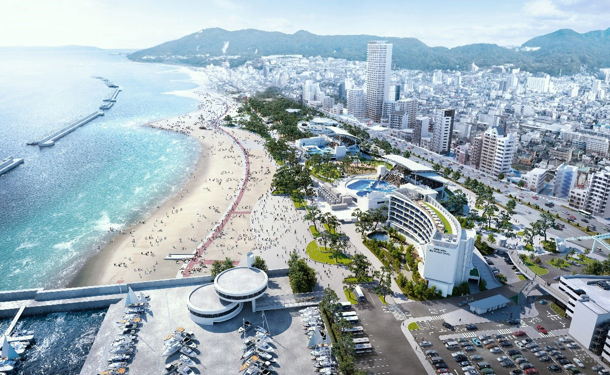 「須磨海浜水族園・海浜公園再整備事業」の建設工事に着手