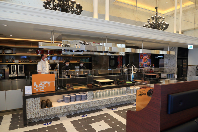 ビュッフェコーナー