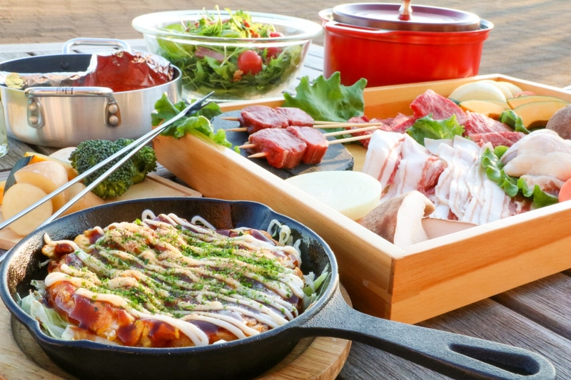 広島の地産地消の厳選食材にこだわったBBQ